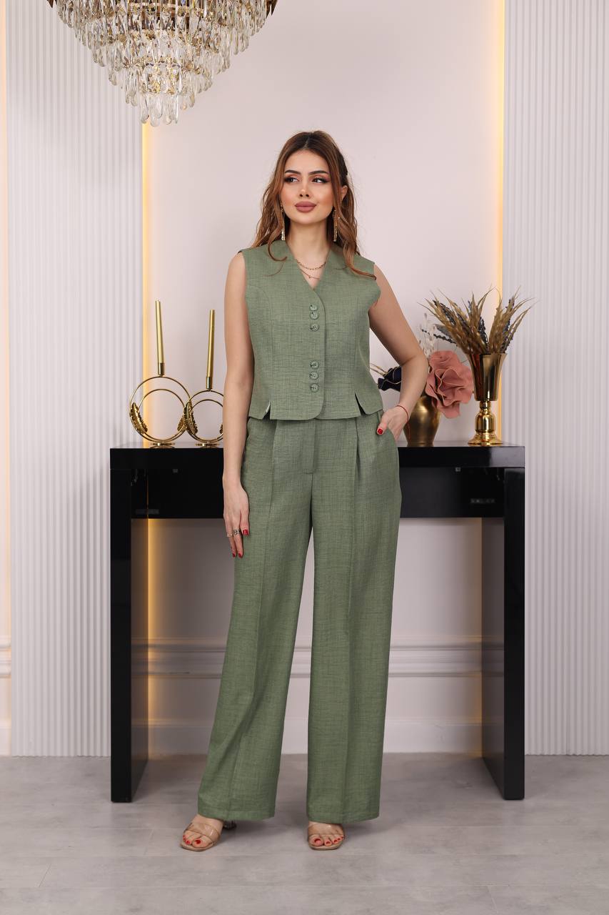 SuitLegacy Slit Detail Vest Suit