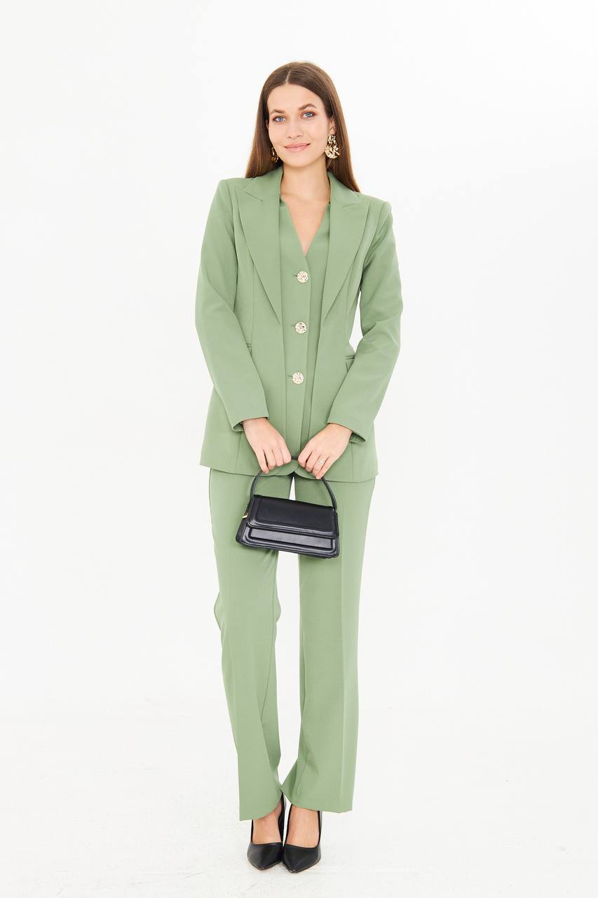 Women's 3-Piece Pantsuit Set