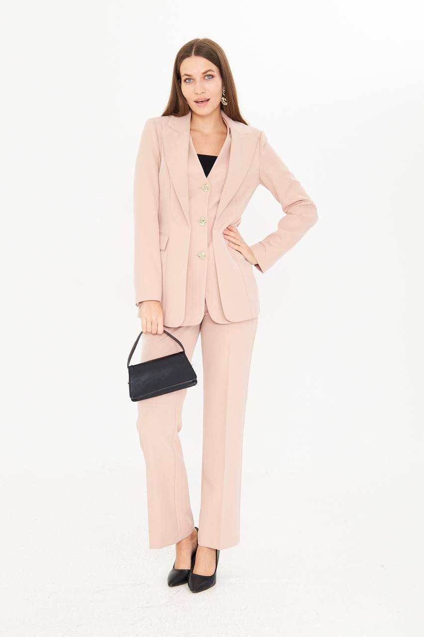 Women's 3-Piece Pantsuit Set
