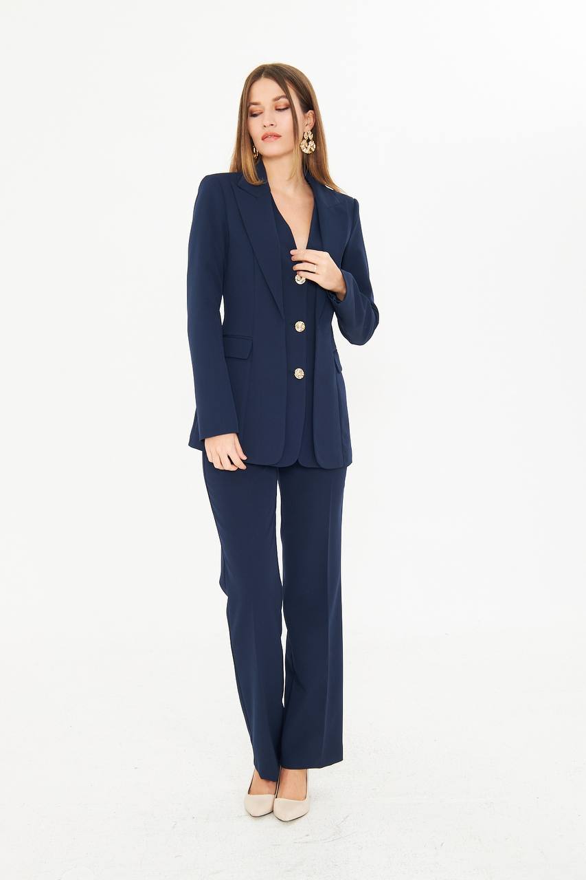 Women's 3-Piece Pantsuit Set