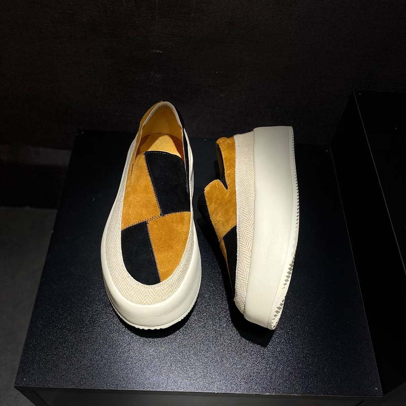 Men’s Street Style Thick Sole Shoes 5CM Height