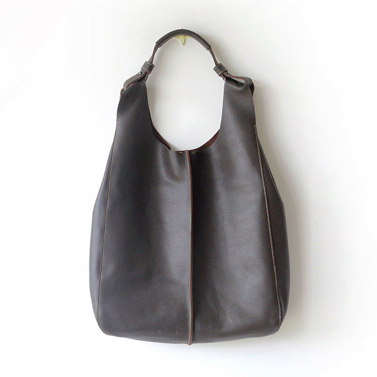 Women’s Large Cowhide Mother & Daughter Bag Retro