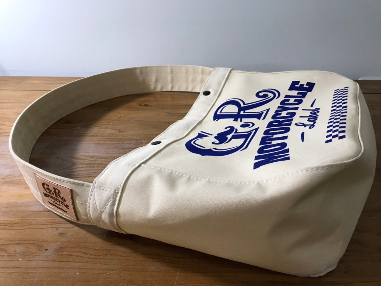 Newsboy Motorcycle Solid Canvas Bag