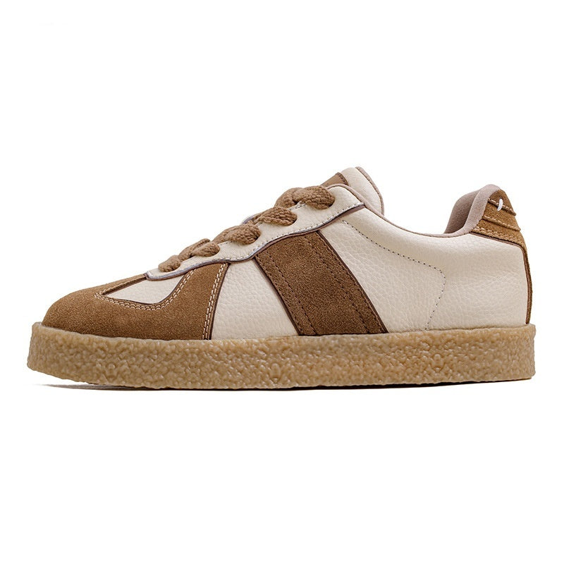 Retro Men's Low-Top Thick Platform Skateboard Shoes