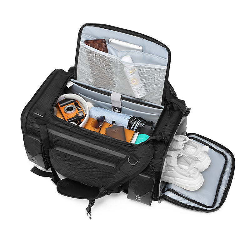 Men’s Outdoor Backpack with USB, 30x29x60cm