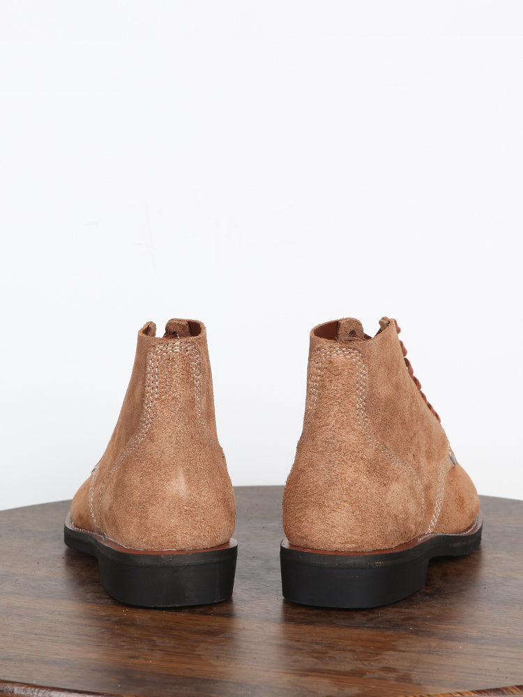 European & American Mid-top Retro Ankle Boots Khaki