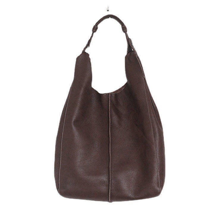 Women’s Large Cowhide Mother & Daughter Bag Retro