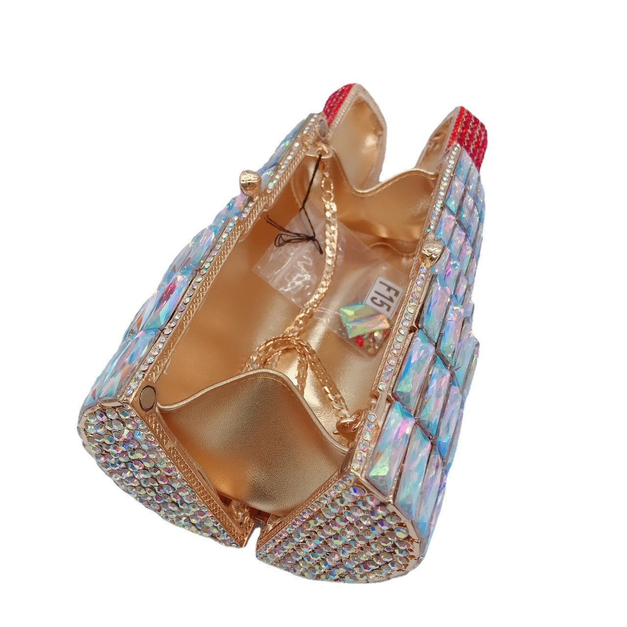 Women's Lipstick Shaped Synthetic Leather Evening Clutch