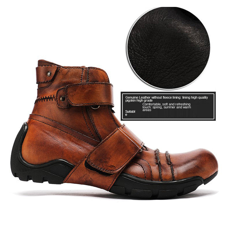 Men's Western Cowboy Martin Boots | Handmade Cowhide