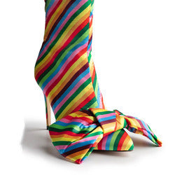 Fashion Bowknot PU Women's Pointed Toe Boots