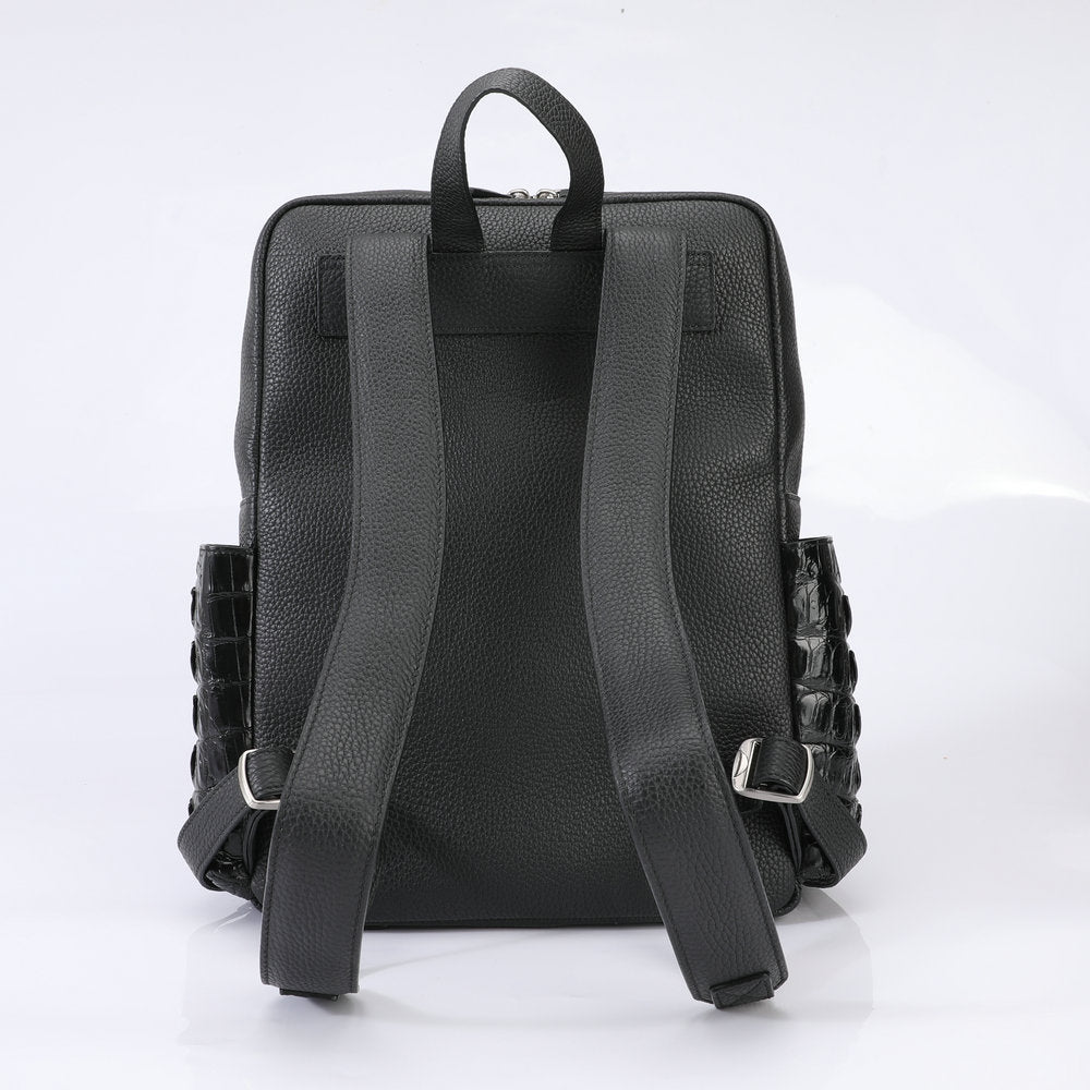 Men’s Crocodile Leather Business Bag, 26x36x13cm