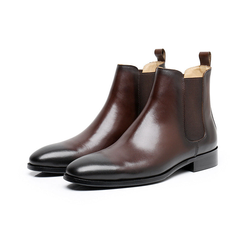 American Style Men's Chelsea Boots | Cowhide Leather