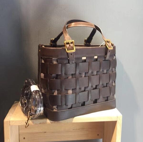 Cowhide handbag women's shoulder messenger bag
