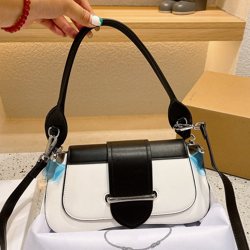 Women’s Retro Cowhide Leather Large Shoulder Bag