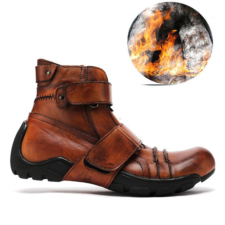 Men's Western Cowboy Martin Boots | Handmade Cowhide