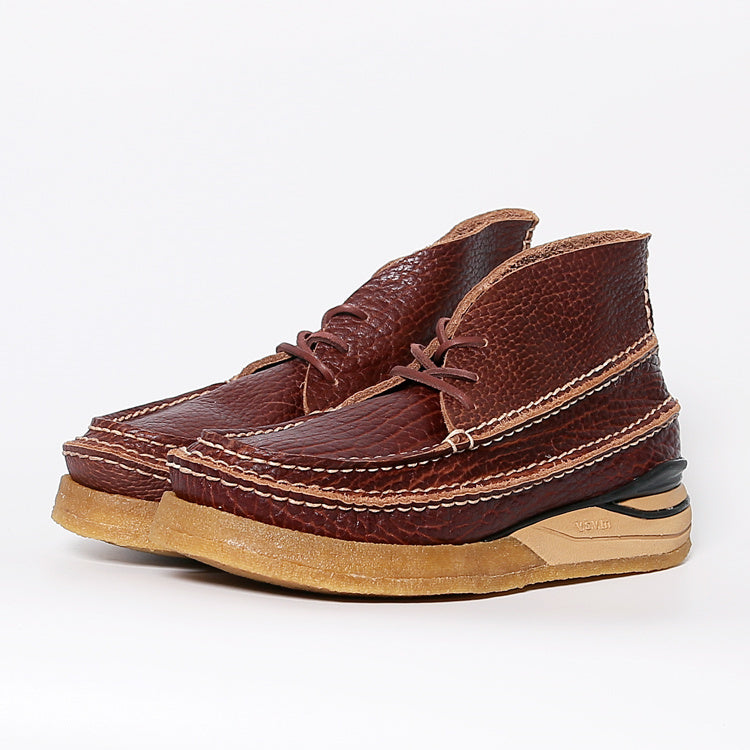 Men’s Vintage Cowhide Square Toe Workwear Shoes