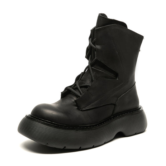 Men's Casual Thick Sole Height Increase Short Boots