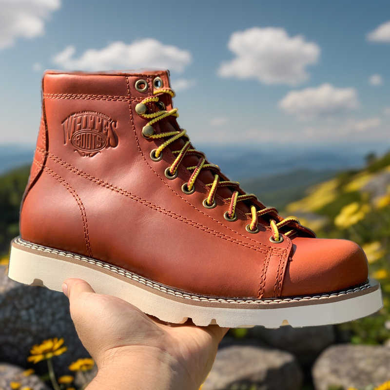 American Retro Waterproof Short Face Worker Boots
