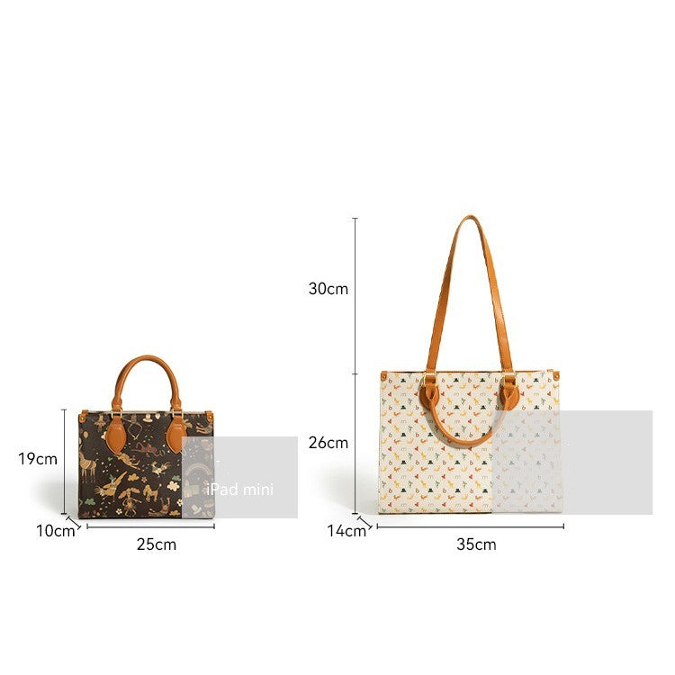 New Large Capacity Crossbody Tote Bag for 14-Inch Laptop