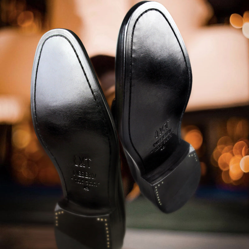 Handmade Men's Breathable Formal Cowhide Leather Shoes