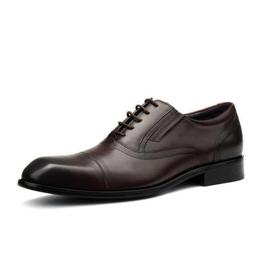 Men’s Formal Leather Shoes, Black & Brown, Various Sizes