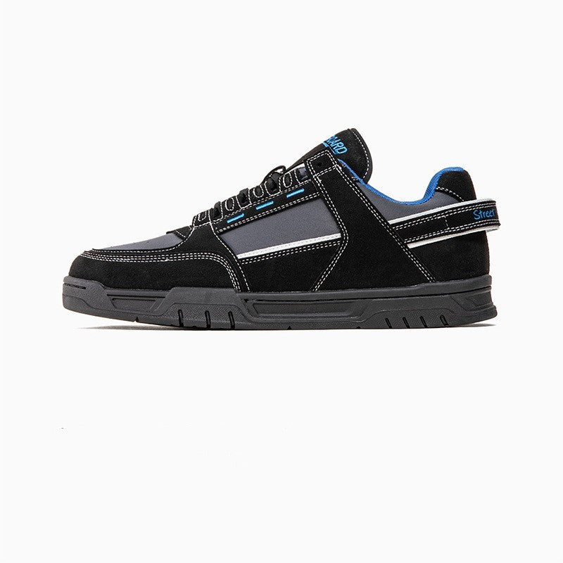 Men’s Retro American Street Skateboard Shoes Low Top