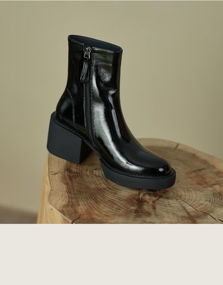 Women's Colorblock Pointed Toe Fringe Short Boots