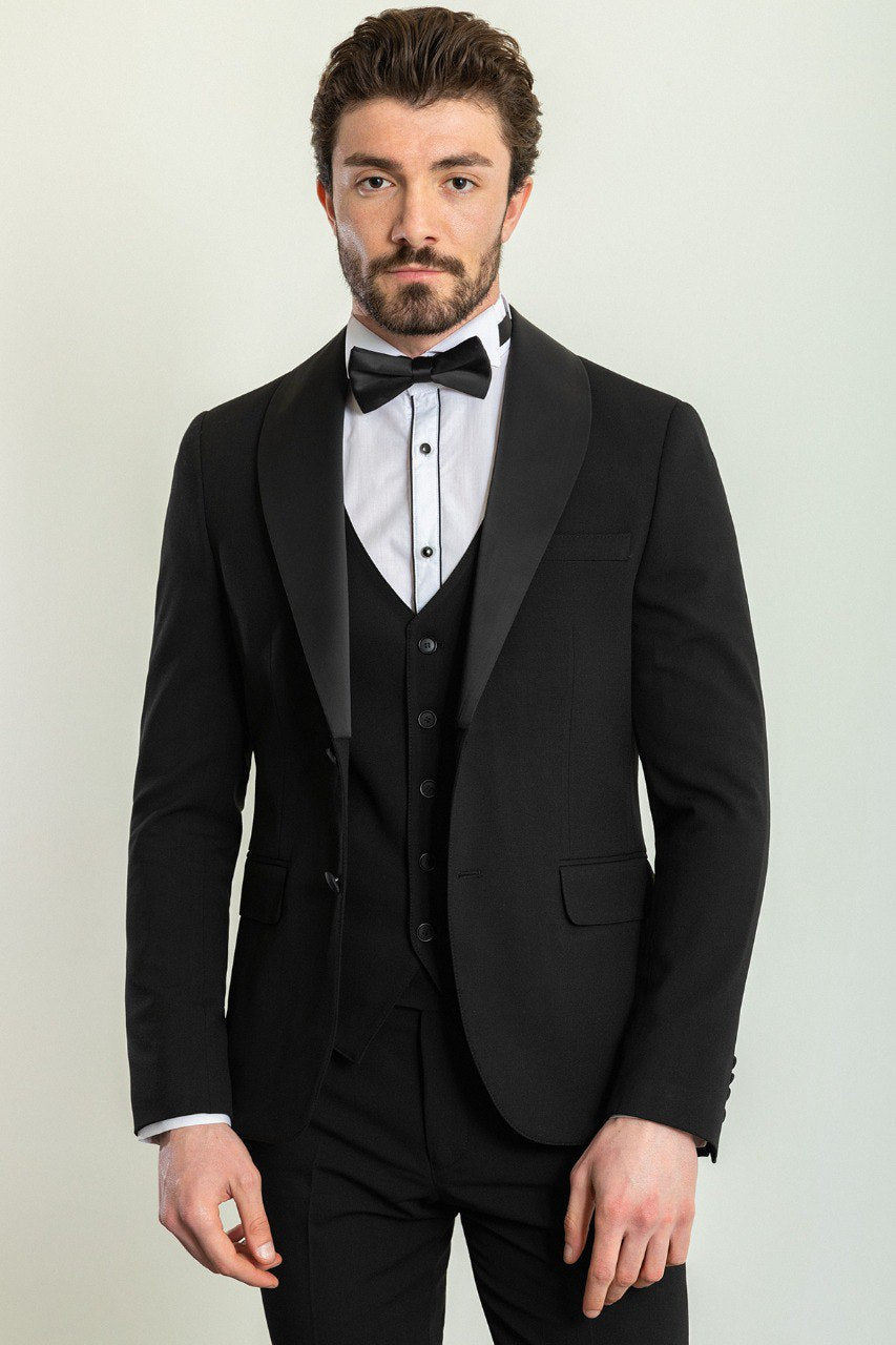 Midnight Fall Wedding Tuxedo