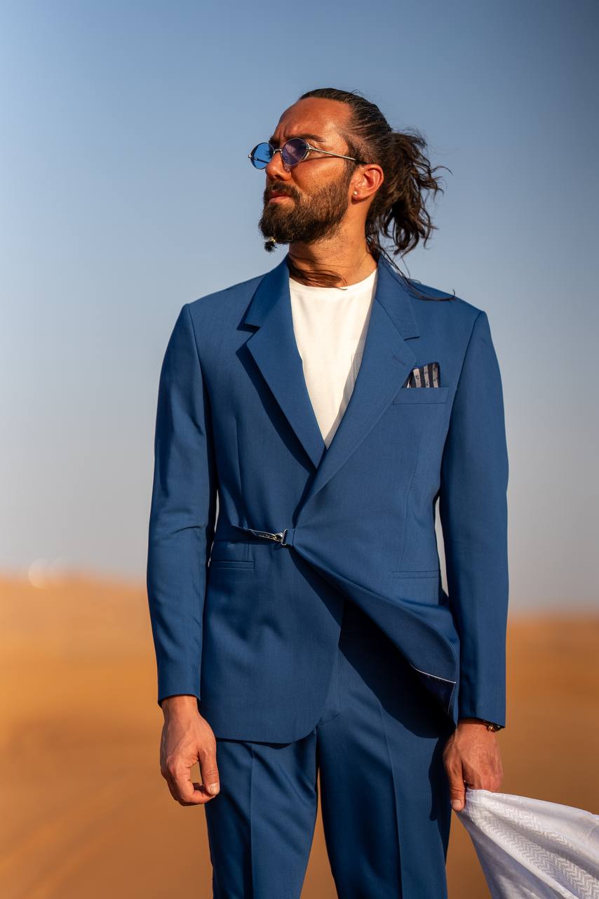 Blue Lightweight Summer Suit