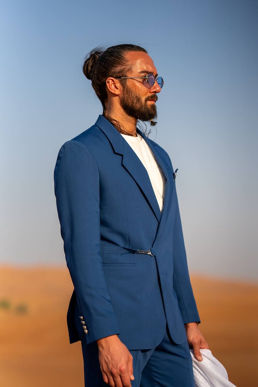 Blue Lightweight Summer Suit