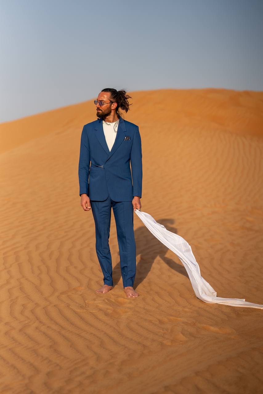 Blue Lightweight Summer Suit