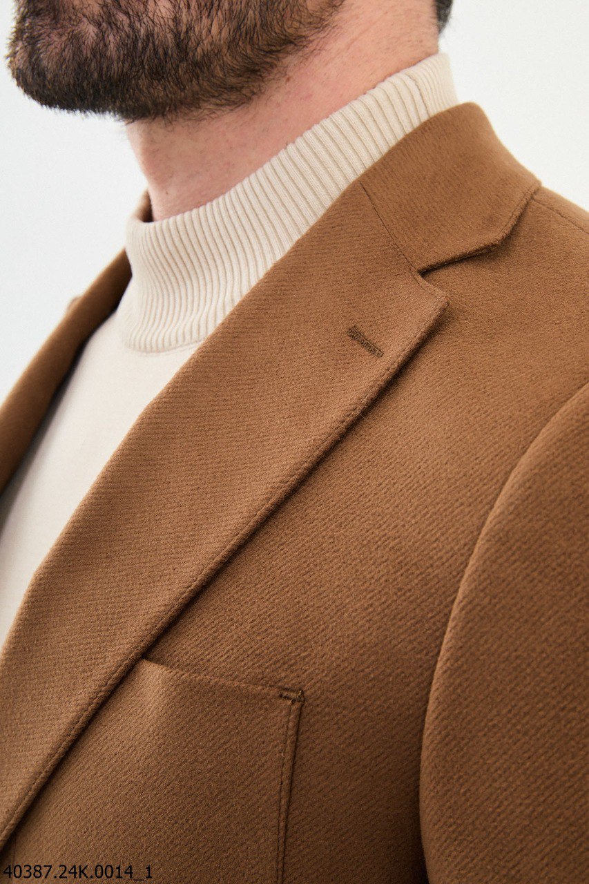 Camel Modern Fit Blazer