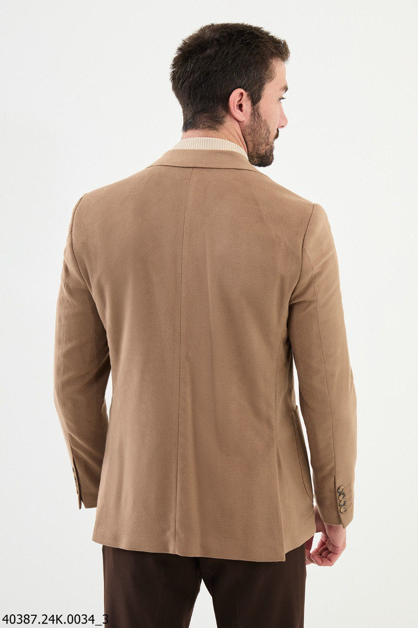Light Brown Modern Fit Blazer