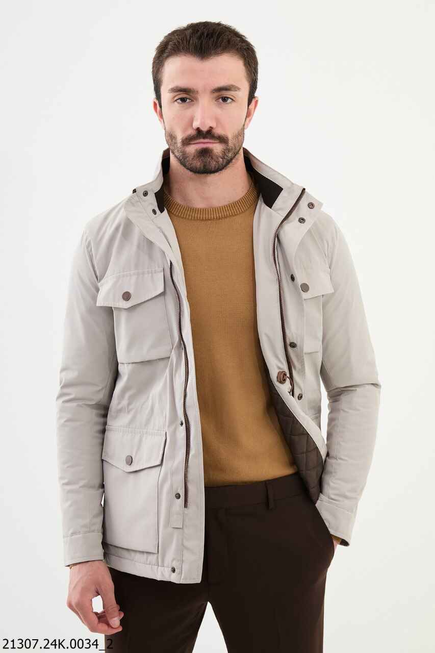 Men's Lightweight Cotton Blend Field Jacket