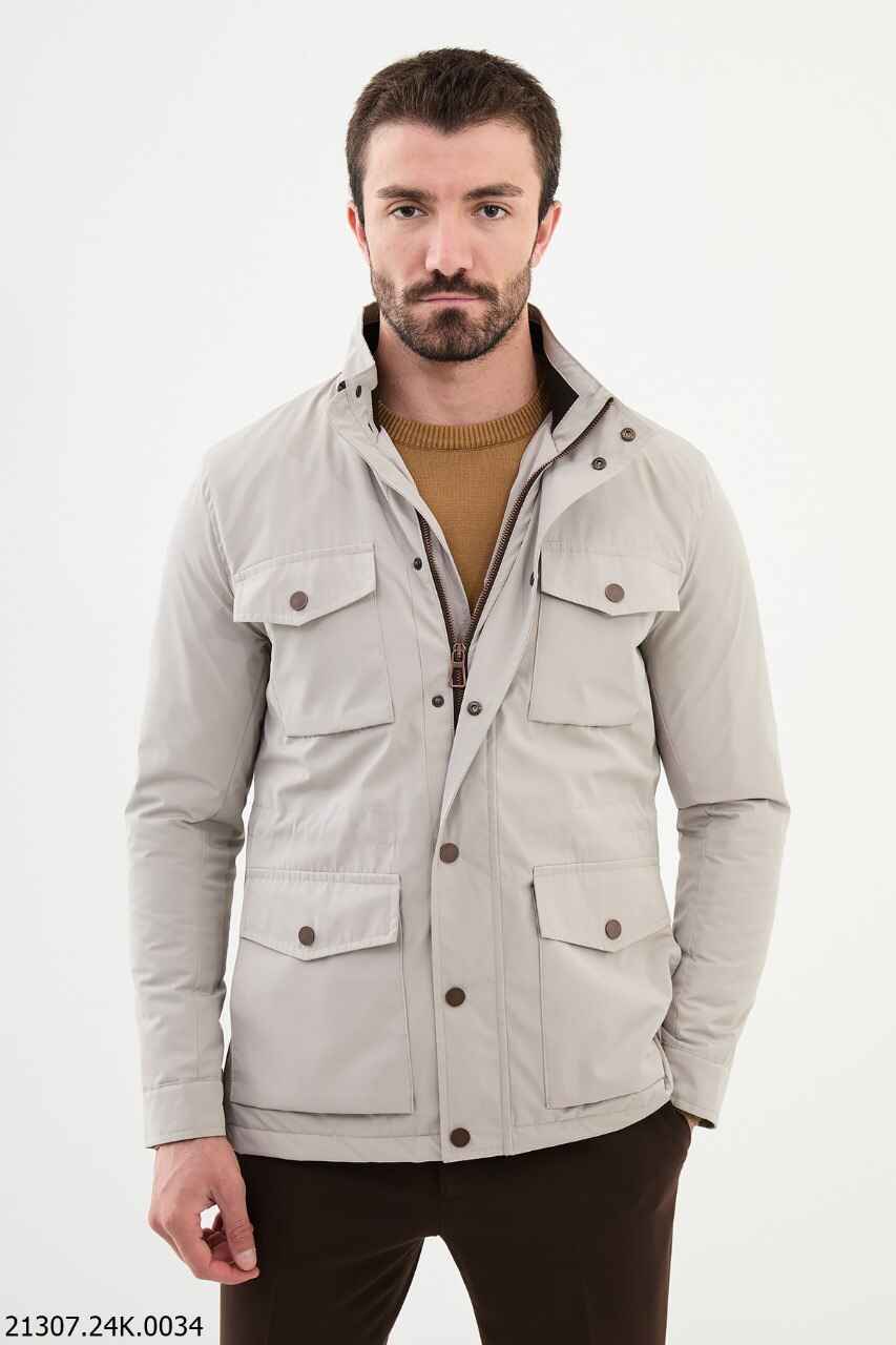 Men's Lightweight Cotton Blend Field Jacket