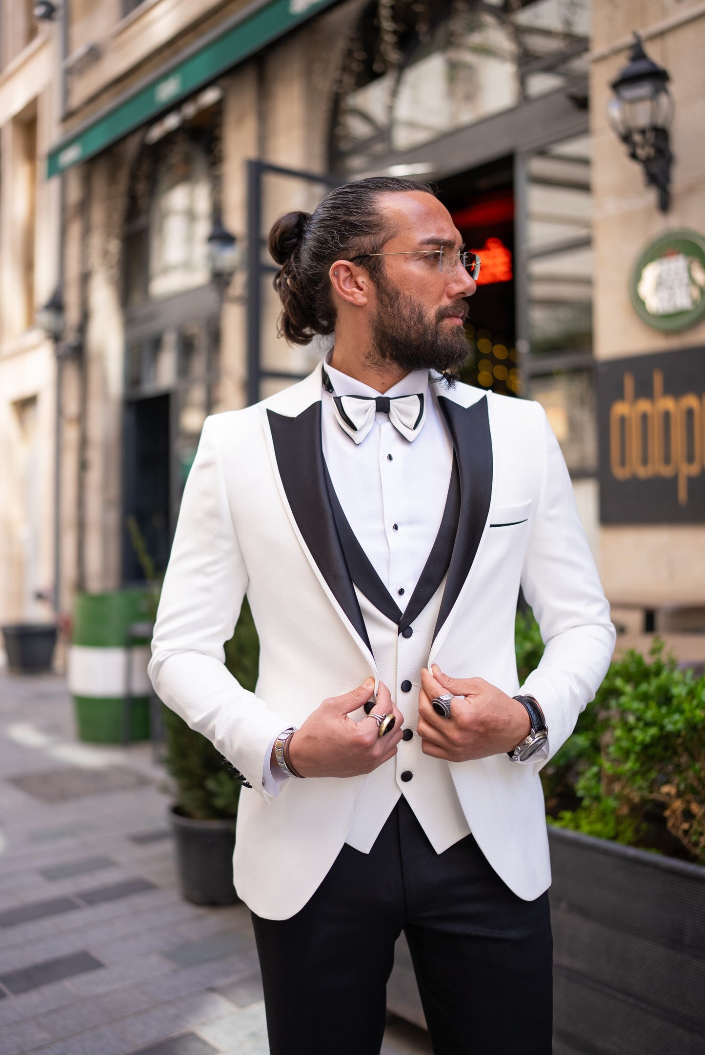 White Valor Tuxedo Ensemble